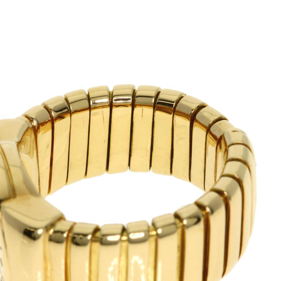 BVLGARI（ブルガリ） トゥボガス オニキス リング・指輪 K18イエロー 