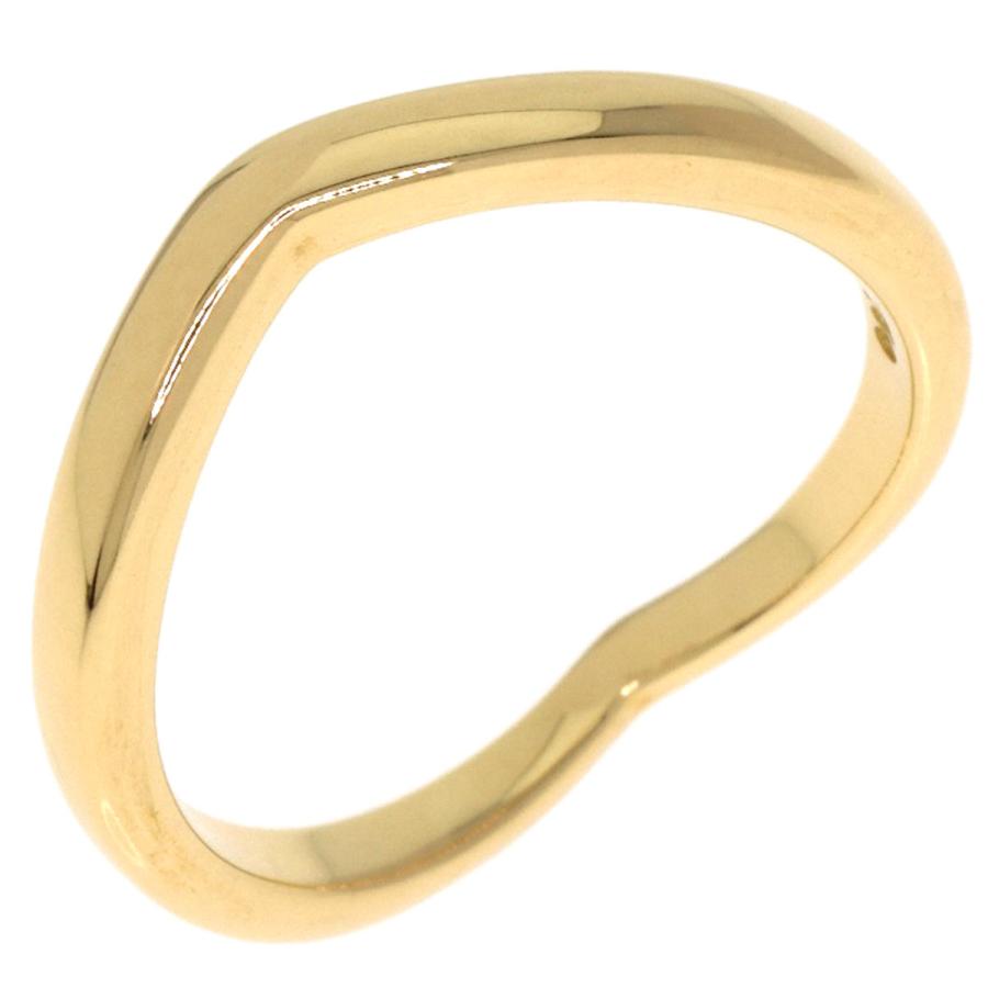 TIFFANY&Co.（ティファニー） Vバンド リング・指輪 K18イエロー 