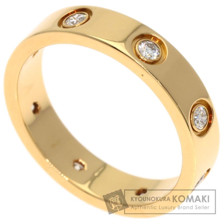 Cartier（カルティエ） ミニ ラブリング フル ダイヤモンド #48 リング