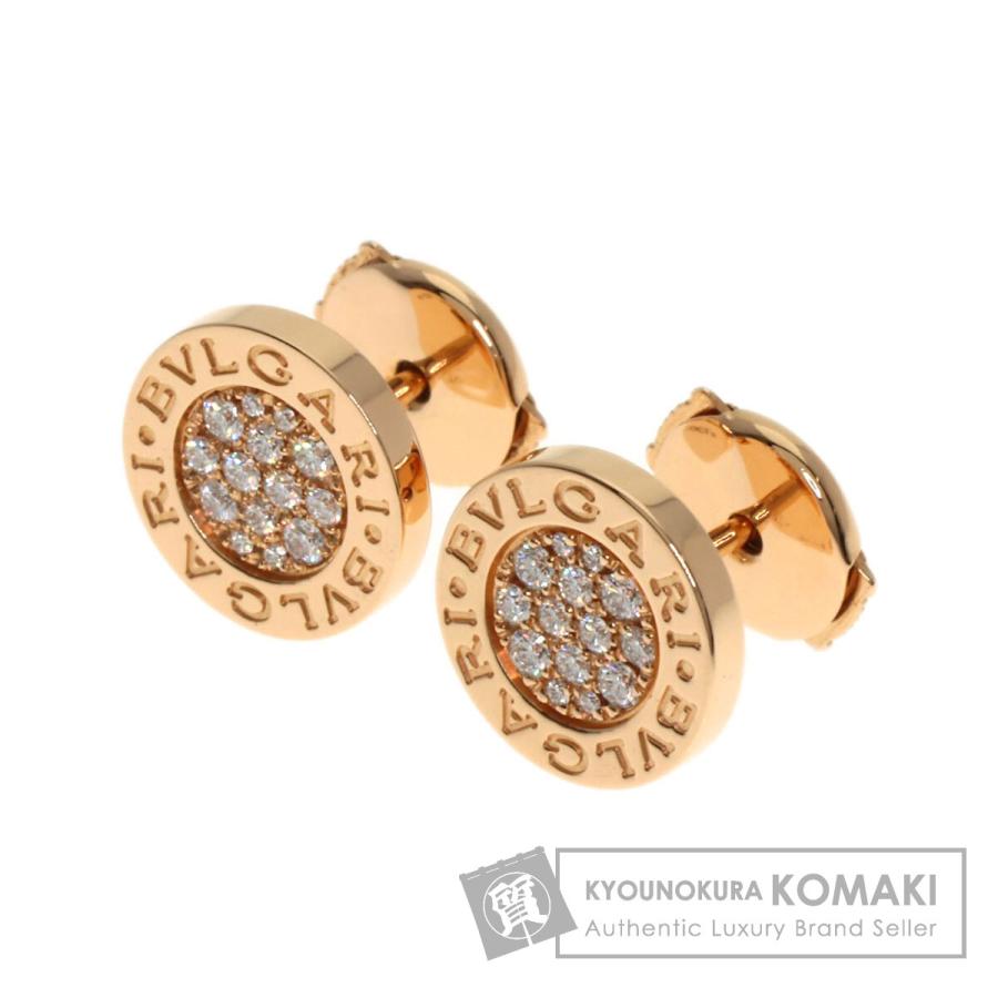 BVLGARI（ブルガリ） ブルガリブルガリ パヴェ ダイヤモンド ピアス
