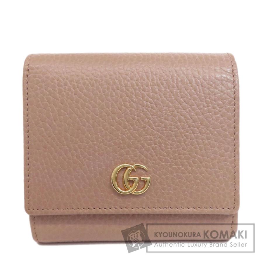 GUCCI（グッチ） 593587 ダブルG GGマーモント ミディアム ウォレット