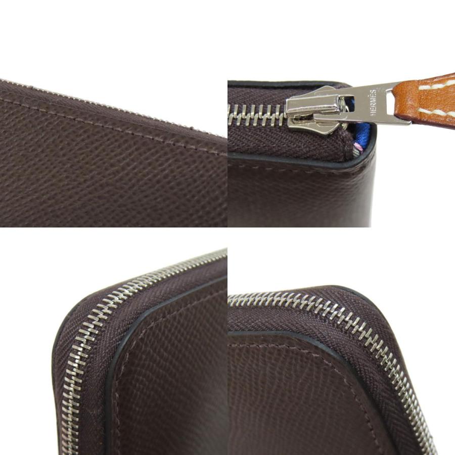 HERMES（エルメス） アザップシルクイン シルバー金具 長財布（小銭 