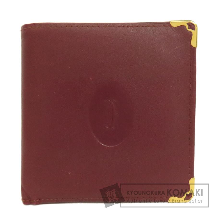 Cartier（カルティエ） マストライン 二つ折り財布（小銭入れあり