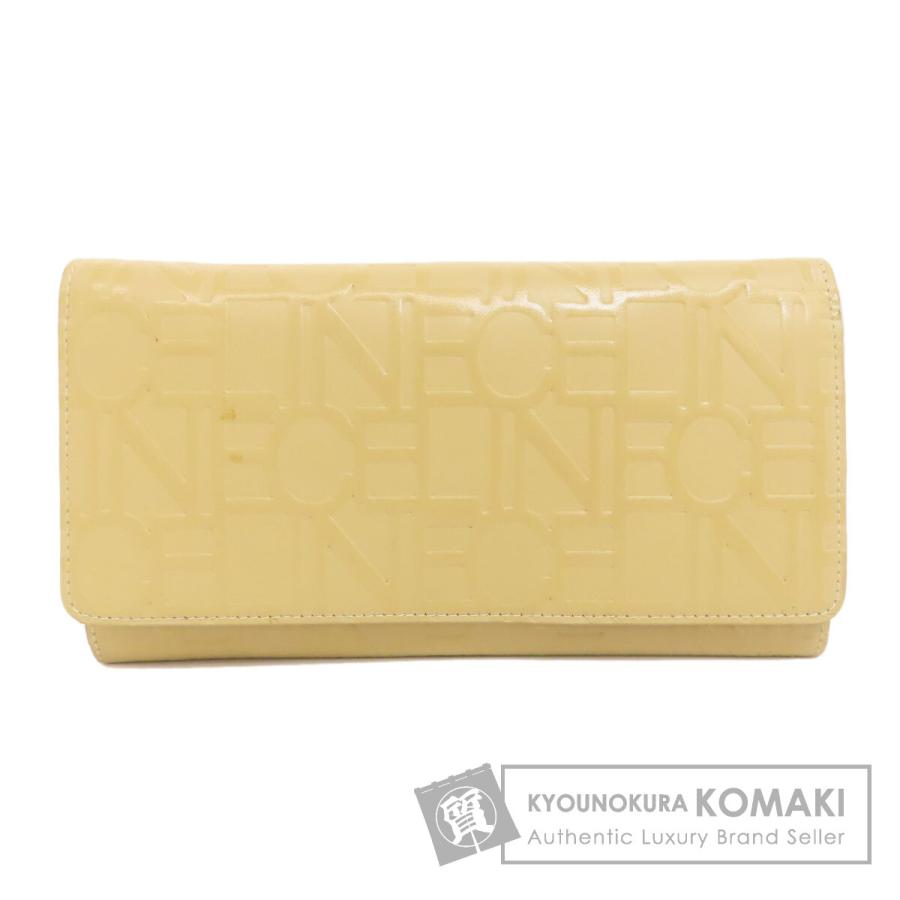 CELINE（セリーヌ） ロゴ 長財布（小銭入れあり） レザー レディース