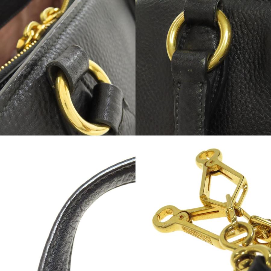 miu miu（ミュウミュウ） 2WAY ハンドバッグ レザー レディース 中古