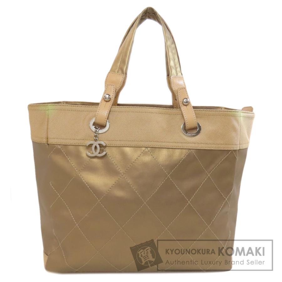 CHANEL（シャネル） パリビアリッツトート MM トートバッグ カーフ
