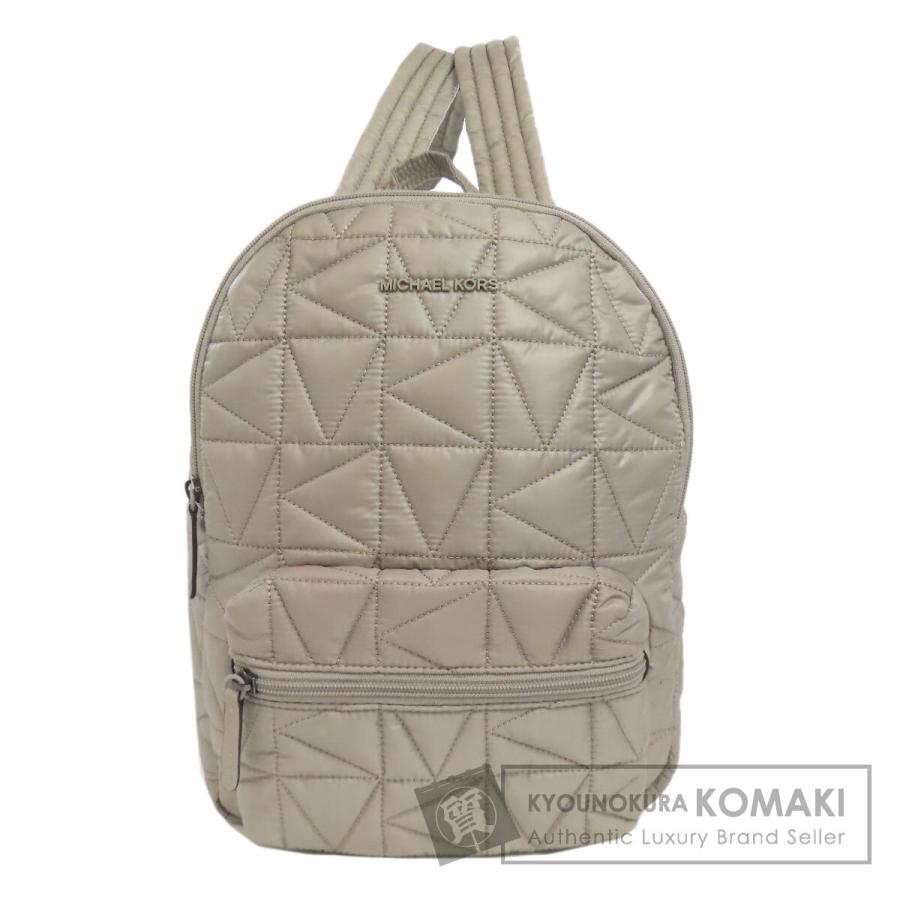 マイケルコース Michael Kors  ロゴ  リュック・デイパック ナイロン素材 レディース  中古 MICHAEL KORS（マイケルコース） ロゴ リュック・デイパック ナイロン