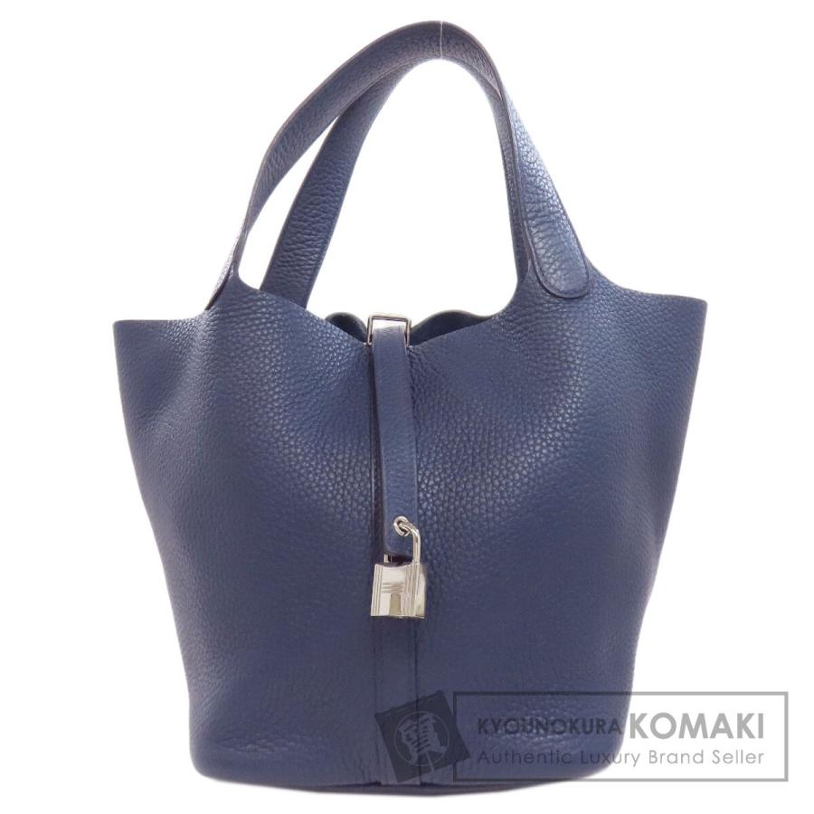 エルメス HERMES  ピコタンロックMM シルバー金具  ハンドバッグ トリヨン レディース  中古 HERMES（エルメス） ピコタンロックMM シルバー金具 ハンドバッグ