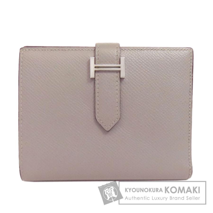 HERMES（エルメス） ベアンコンパクト シルバー金具 二つ折り財布 