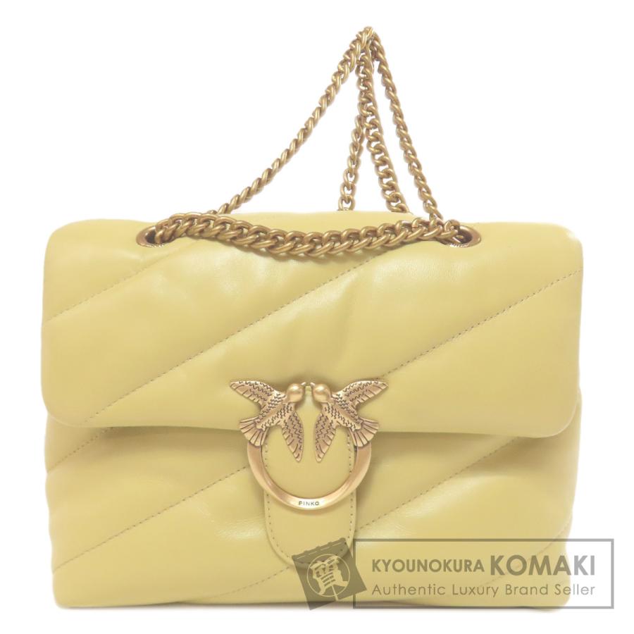 セレクトバッグ SELECT BAG  PINKO Love bag  ショルダーバッグ レザー レディース  中古 SELECT BAG セレクトバッグ PINKO Love bag ショルダーバッグ レザー