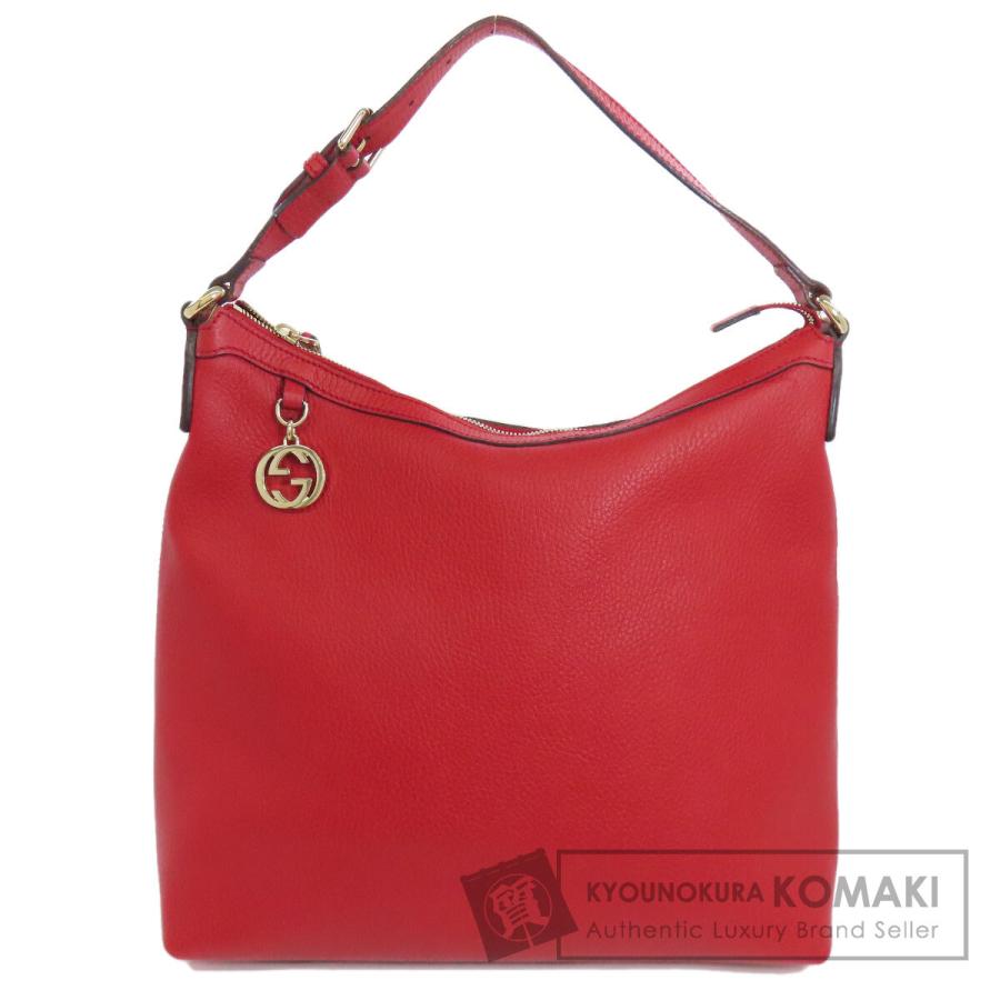 グッチ GUCCI 449711  インターロッキングG アウトレット  ハンドバッグ レザー レディース  中古 GUCCI（グッチ） 449711 インターロッキングG アウトレット