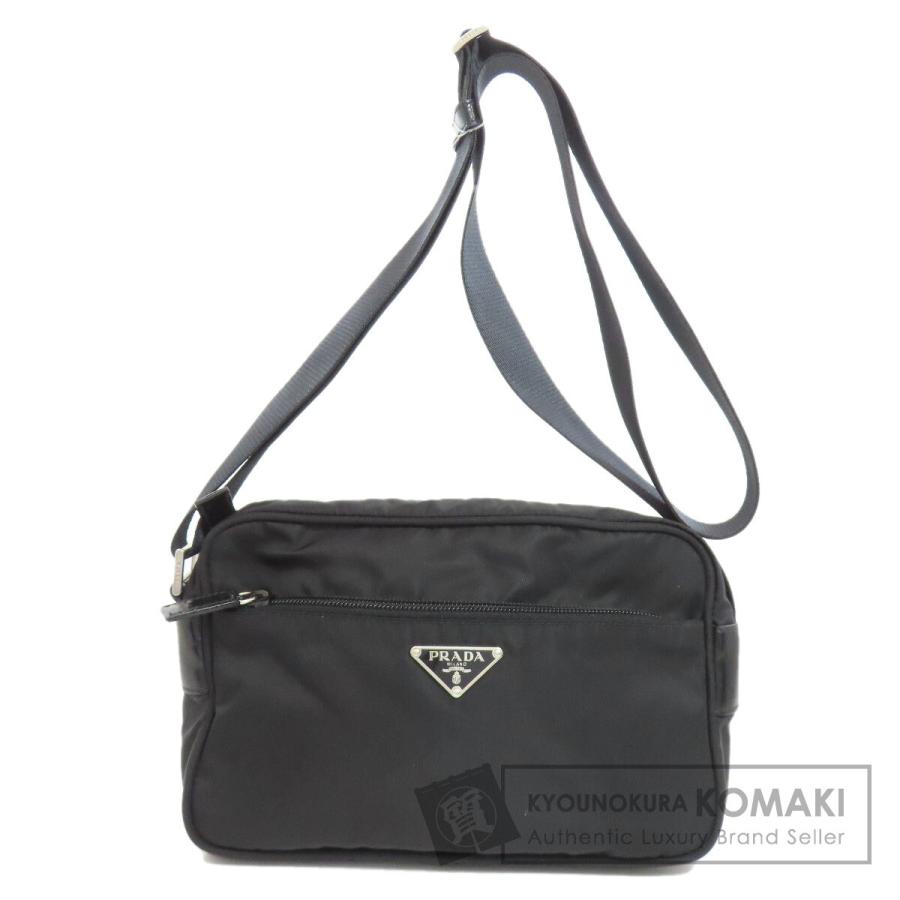 PRADA（プラダ） BT0167 ロゴ金具 ショルダーバッグ ナイロン素材