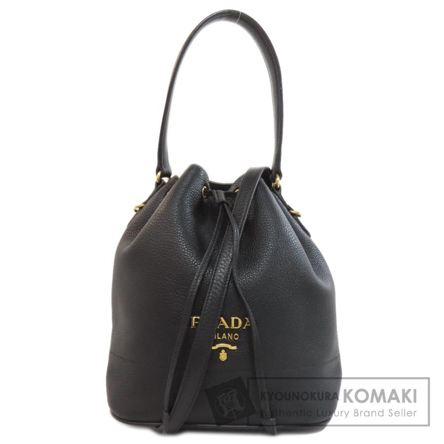 プラダ PRADA 1BE018  ヴィッテロダイノ  ショルダーバッグ レザー レディース  中古 PRADA（プラダ） 1BE018 ヴィッテロダイノ ショルダーバッグ レザー