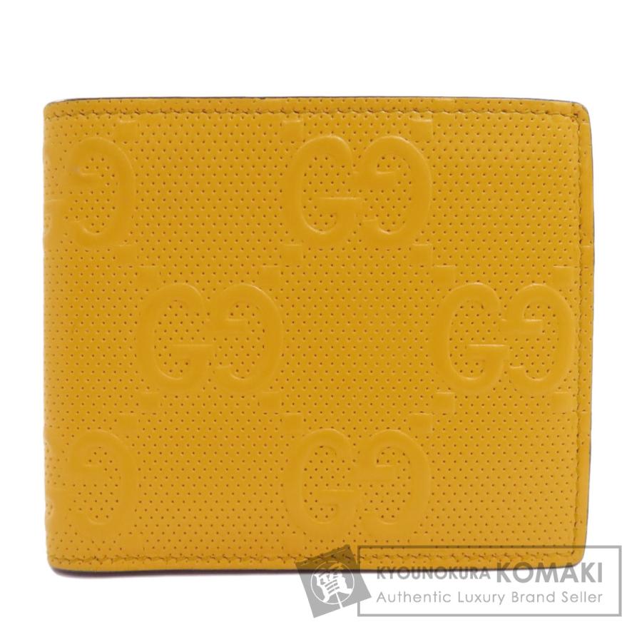 GUCCI2つ折り財布 GUCCI（グッチ） 625555 GGエンボス 二つ折り財布（小銭入れあり
