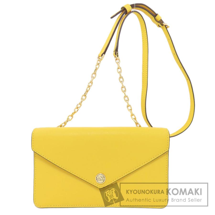 マイケルコース Michael Kors  チェーンショルダーウォレット  長財布（小銭入れあり） 中古 MICHAEL KORS（マイケルコース） チェーンショルダーウォレット 長財布
