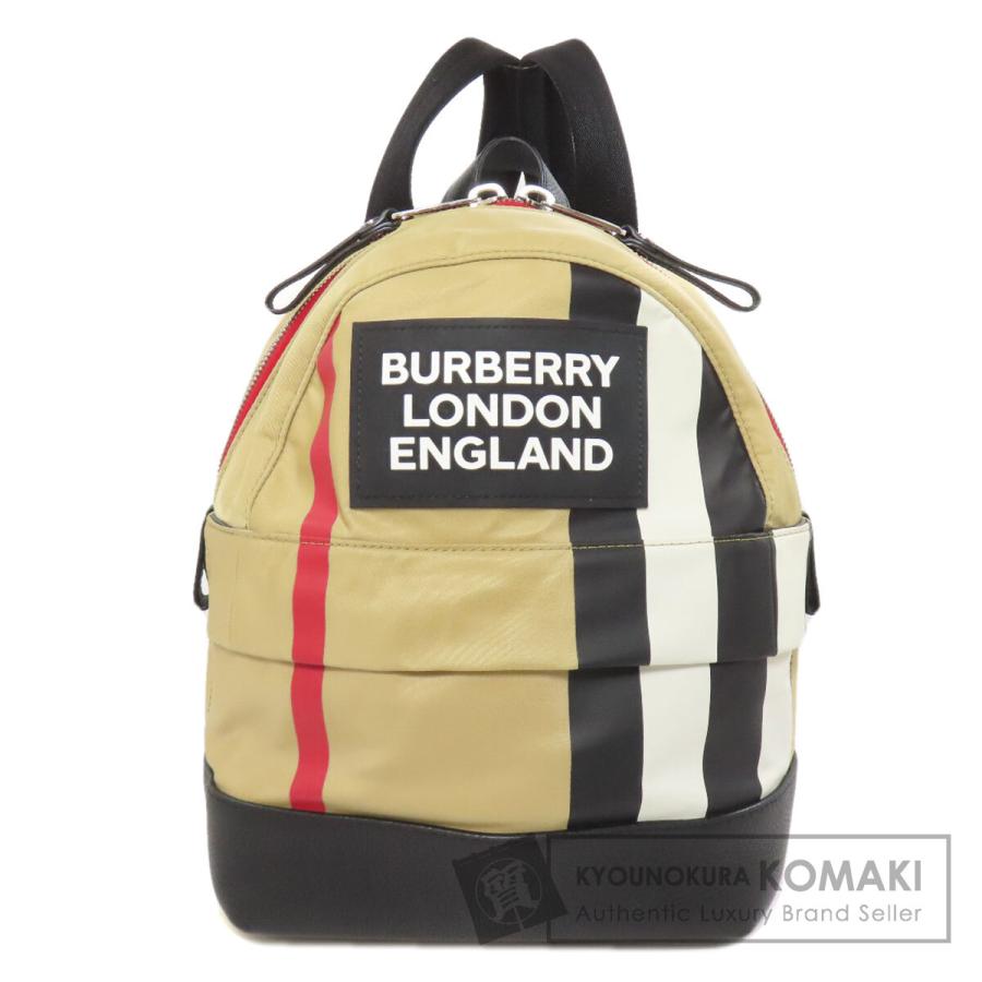 バーバリー BURBERRY  ノバチェック  リュック・デイパック ナイロン素材 レディース  中古 BURBERRY（バーバリー） ノバチェック リュック・デイパック ナイロン