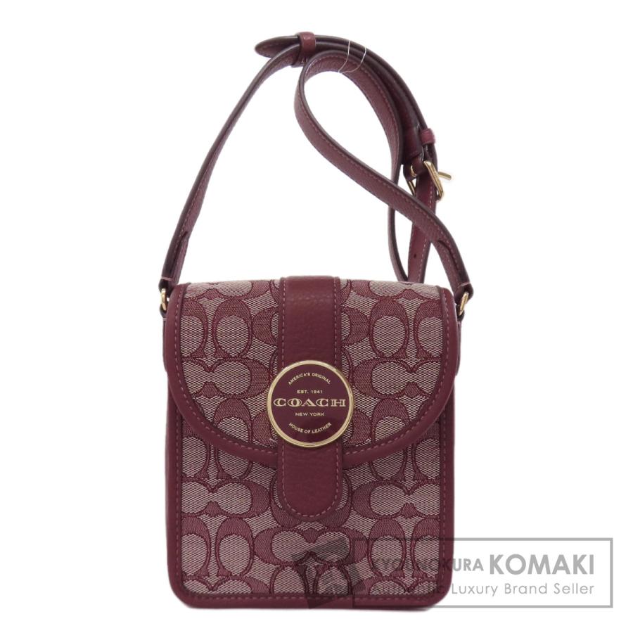 コーチ COACH C8321  シグネチャー  ショルダーバッグ キャンバス レディース  中古 COACH（コーチ） C8321 シグネチャー ショルダーバッグ キャンバス