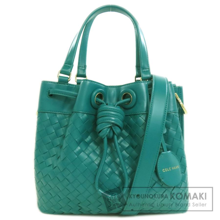 コールハーン Cole Haan  2WAY  ハンドバッグ レザー レディース  中古 COLE HAAN（コールハーン） 2WAY ハンドバッグ レザー レディース 中古