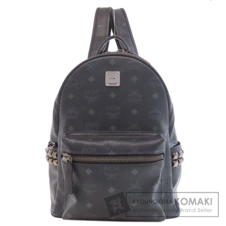 MCM エムシーエム ロゴ リュック・デイパック PVC レディース 中古