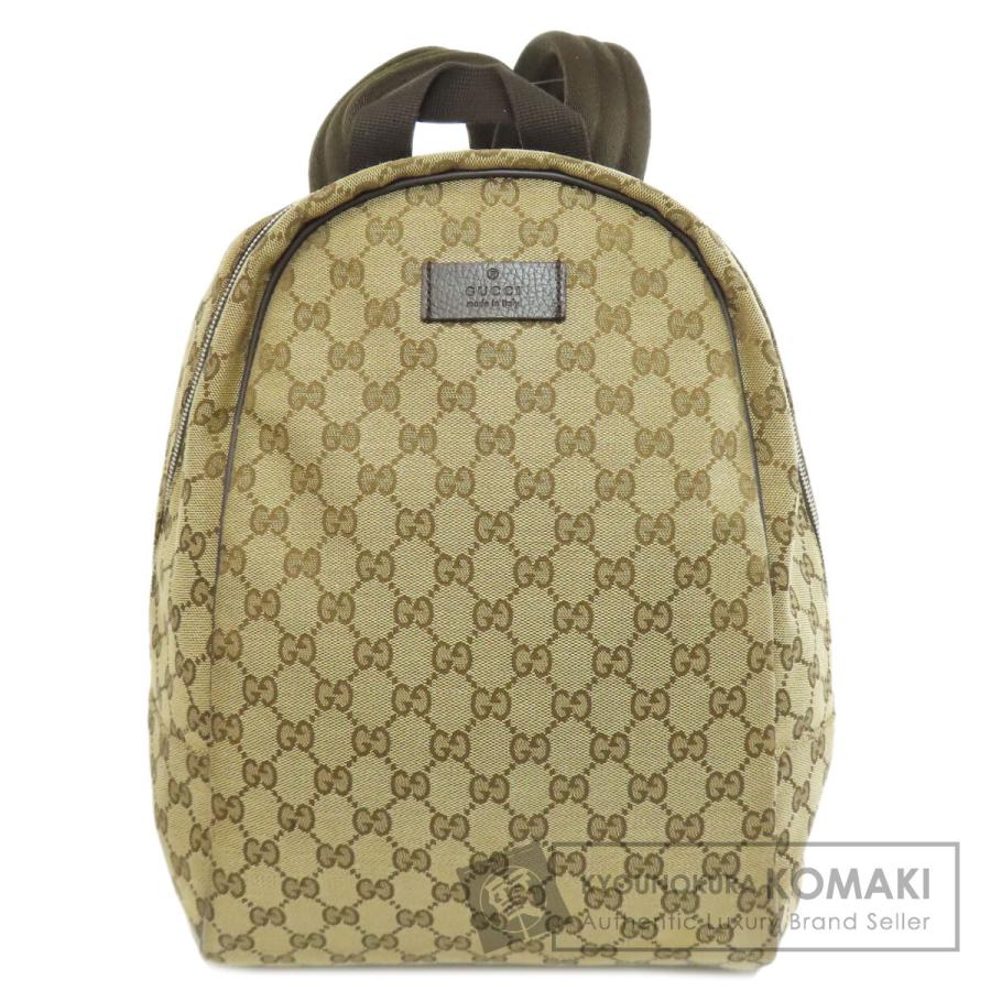 グッチ GUCCI 449906  アウトレット GG  リュック・デイパック キャンバス レディース  中古 GUCCI（グッチ） 449906 アウトレット GG リュック・デイパック