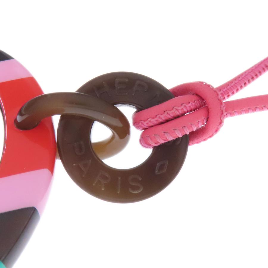 HERMES エルメス Hエキップ ペンダント ネックレス バッファロー