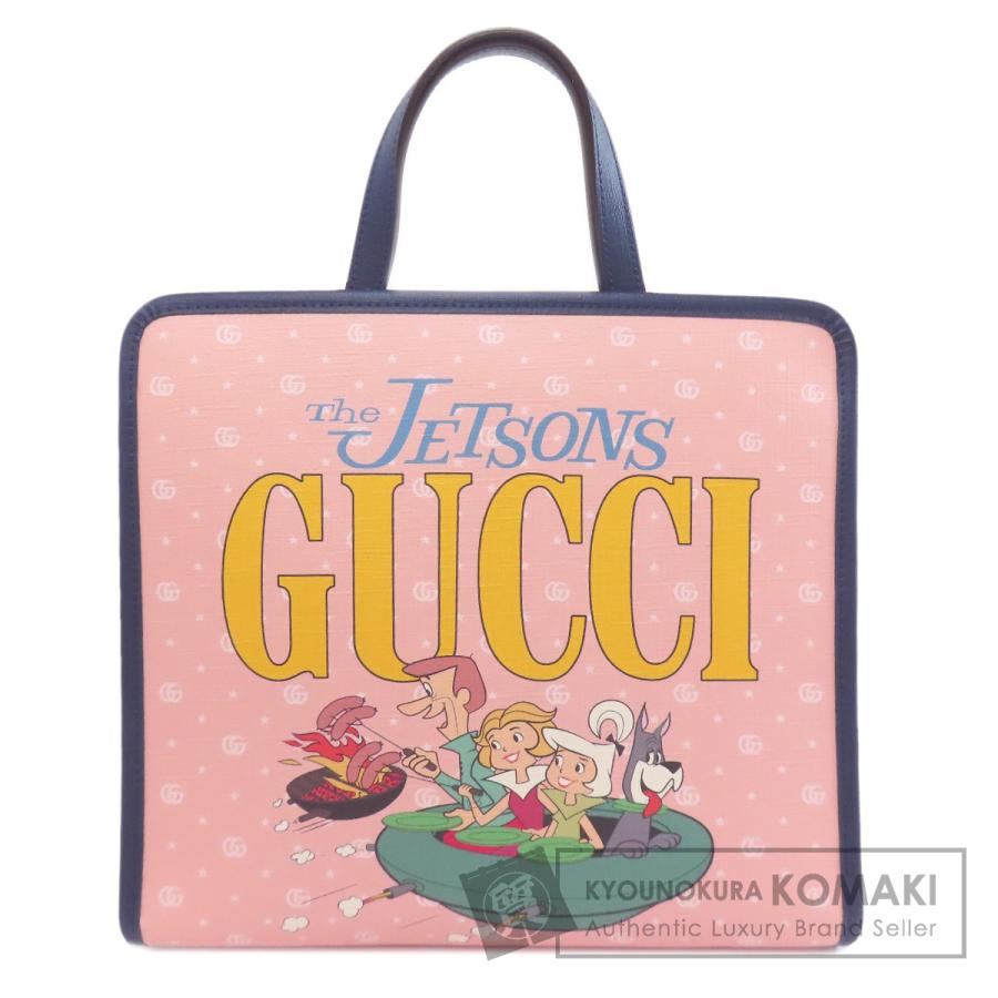 グッチ GUCCI 605614  チルドレンズ The Jetsons  ハンドバッグ PVC レディース  中古 GUCCI（グッチ） 605614 チルドレンズ The Jetsons ハンドバッグ PVC