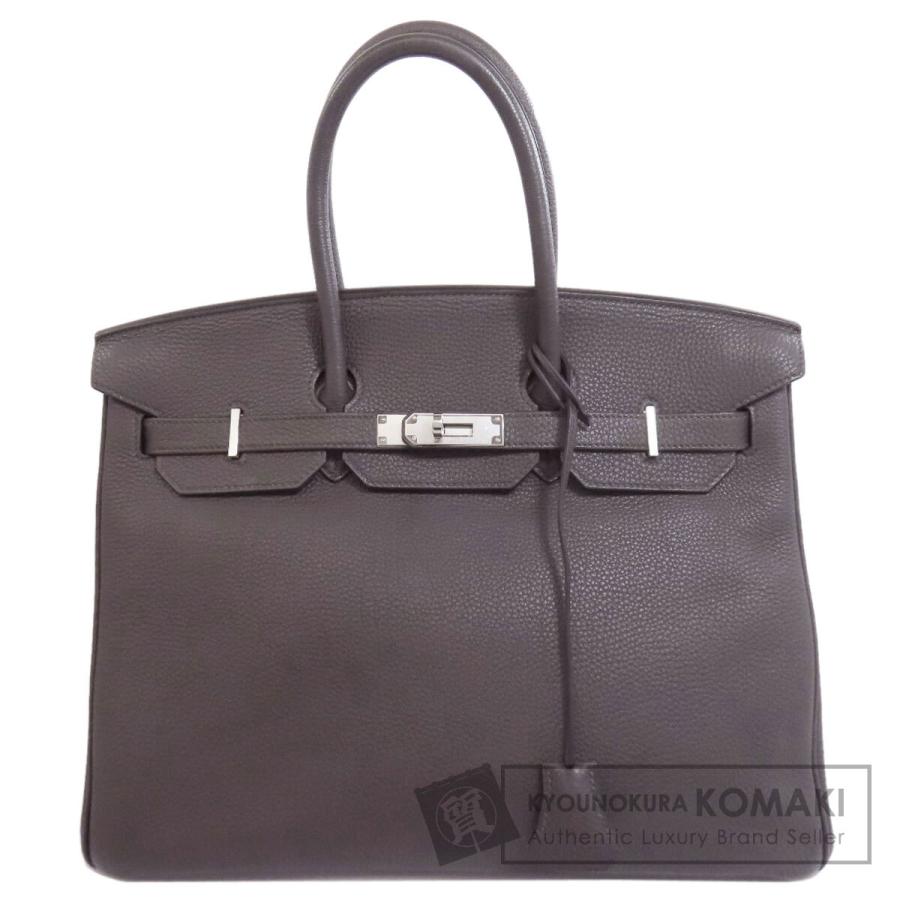 HERMES バーキン35 シルバー金具 ハンドバッグ トリヨン レディース
