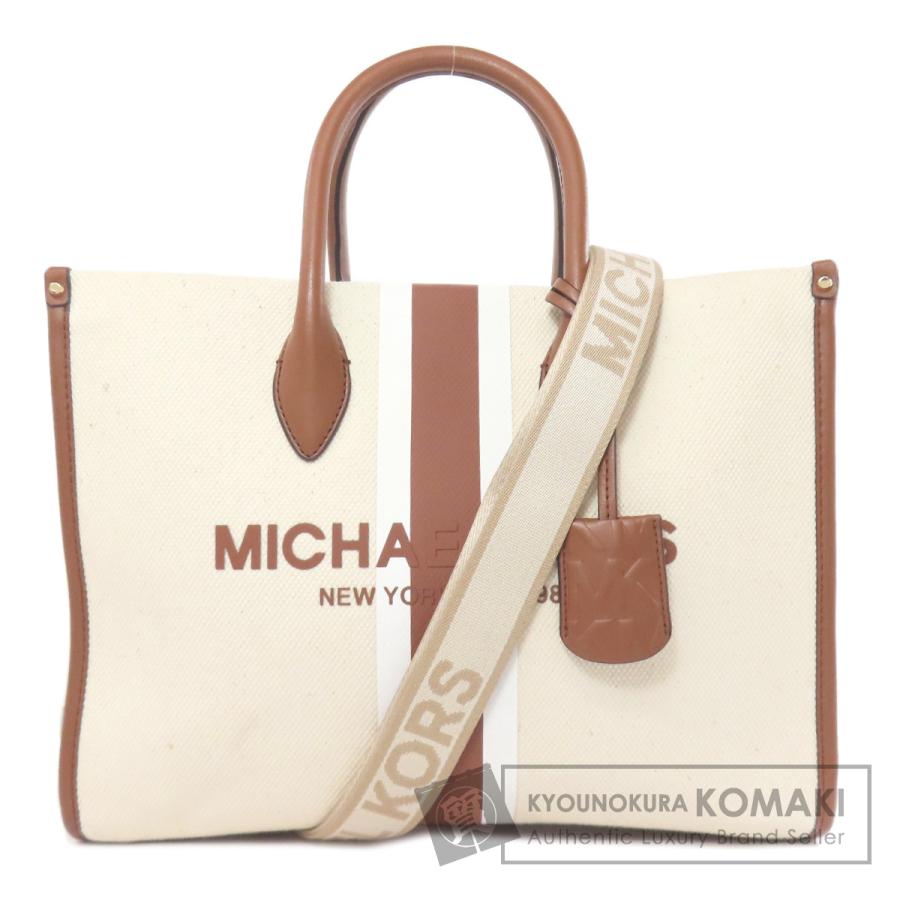 MICHAEL KORS（マイケルコース） ストライプ 2WAY トートバッグ 