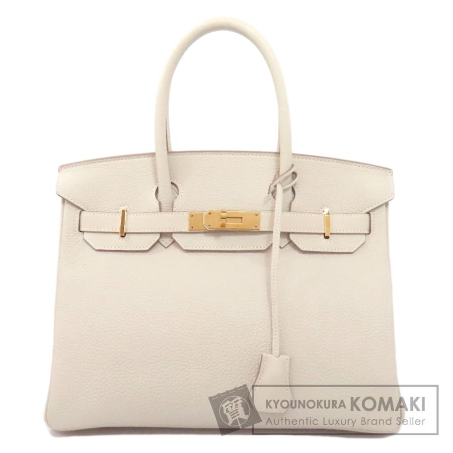 エルメス HERMES  バーキン30 ナタ ゴールド金具  ハンドバッグ トリヨン レディース  中古 HERMES（エルメス） バーキン30 ナタ ゴールド金具 ハンドバッグ