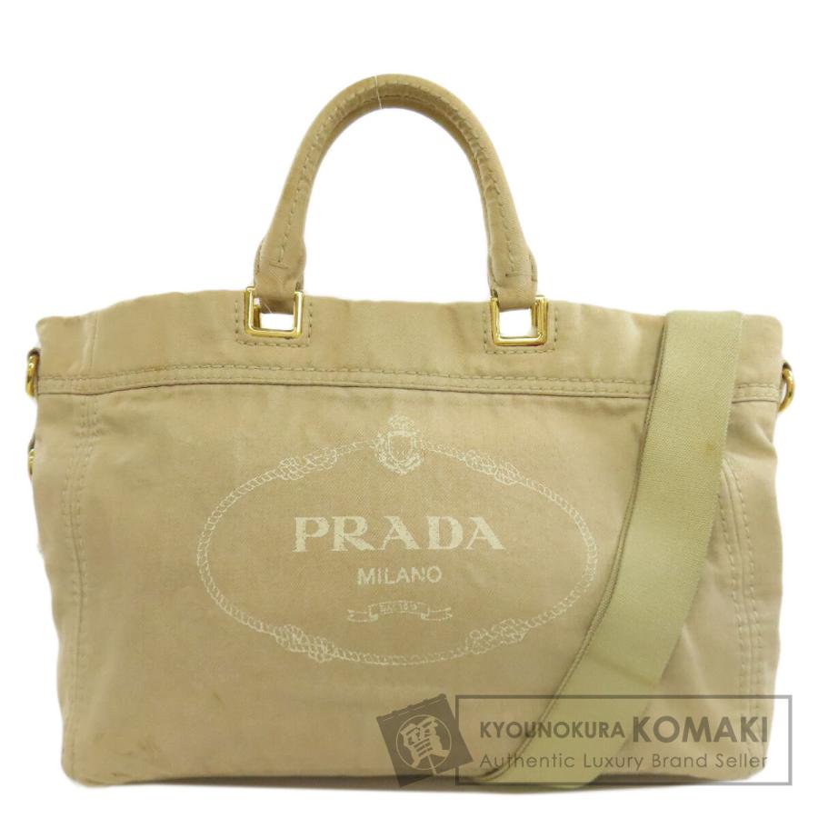 プラダ PRADA BN2069  デニム 2WAY  トートバッグ デニム レディース  中古 PRADA（プラダ） BN2069 デニム 2WAY トートバッグ デニム レディース