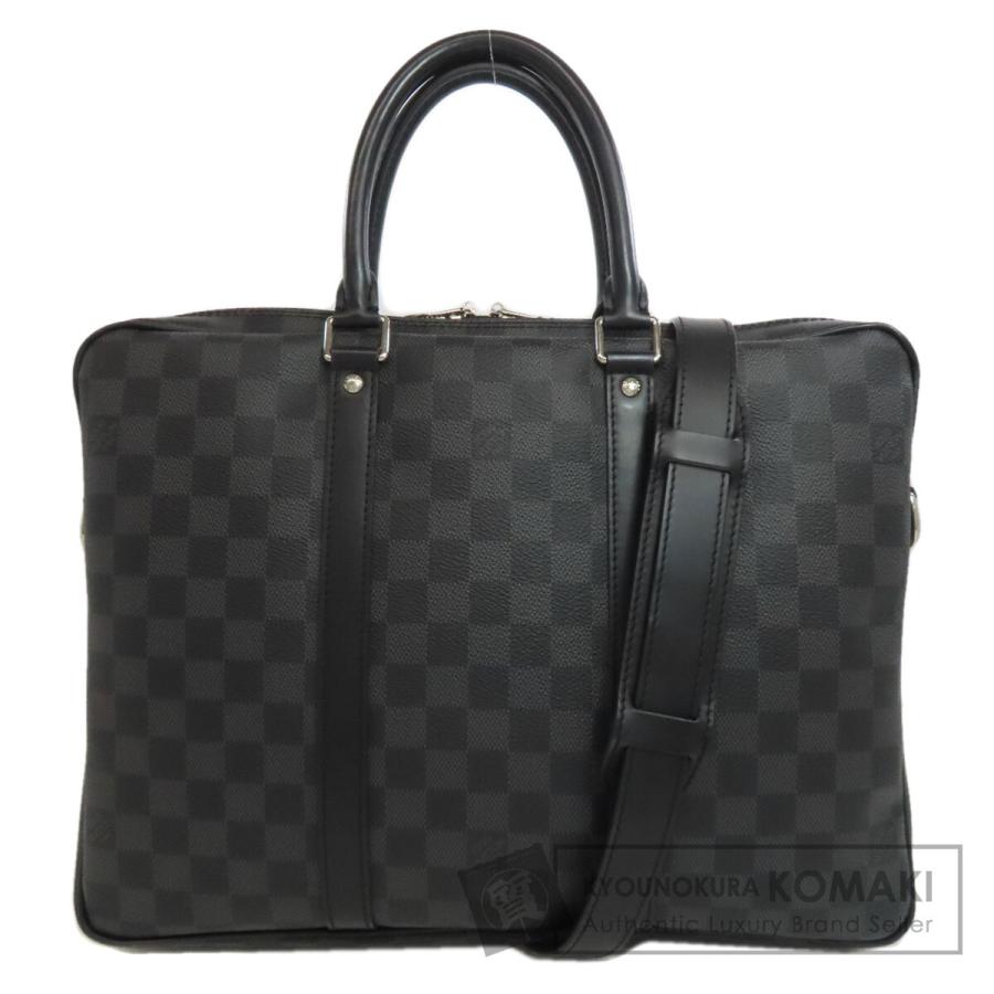 ルイヴィトン LOUIS VUITTON N41478  ポルト ドキュマン・ヴォワヤージュPM  ビジネスバッグ 中古 LOUIS VUITTON（ルイ・ヴィトン） N41478 ポルト ドキュマン