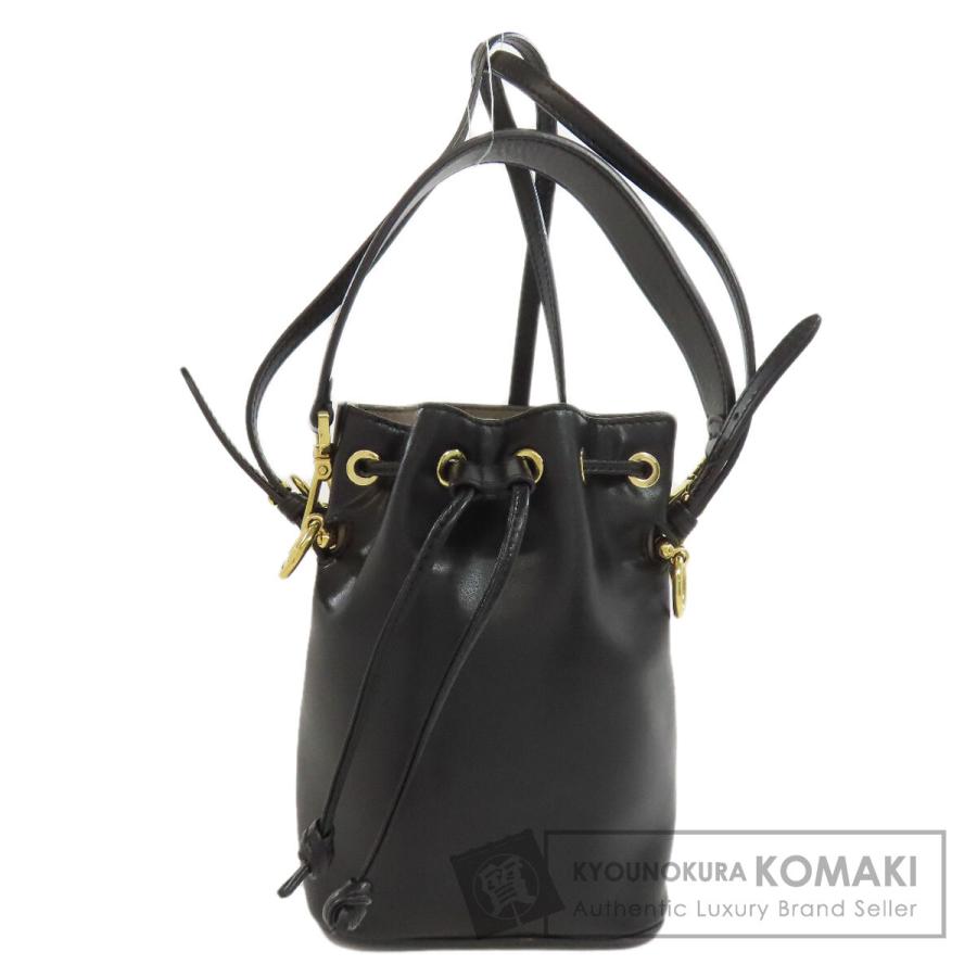 フェンディ FENDI  モントレゾール 2WAY  ハンドバッグ レザー レディース  中古 FENDI（フェンディ） モントレゾール 2WAY ハンドバッグ レザー