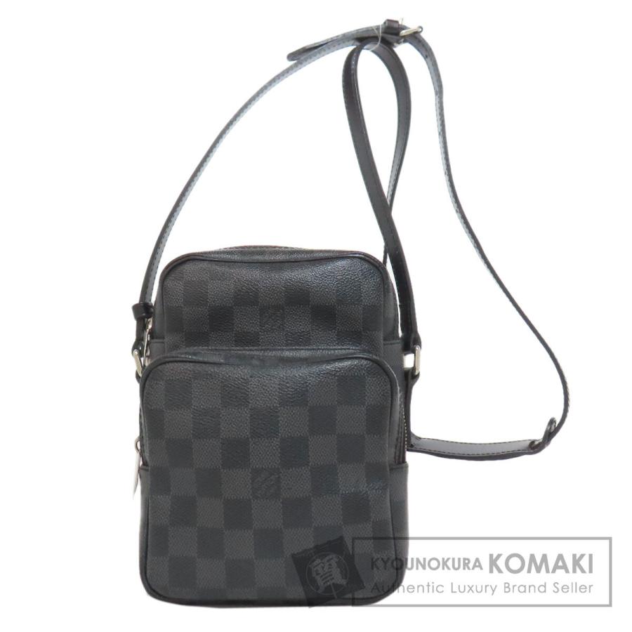 ルイヴィトン LOUIS VUITTON N41446  レム  ショルダーバッグ ダミエキャンバス メンズ  中古 LOUIS VUITTON（ルイ・ヴィトン） N41446 レム ショルダーバッグ