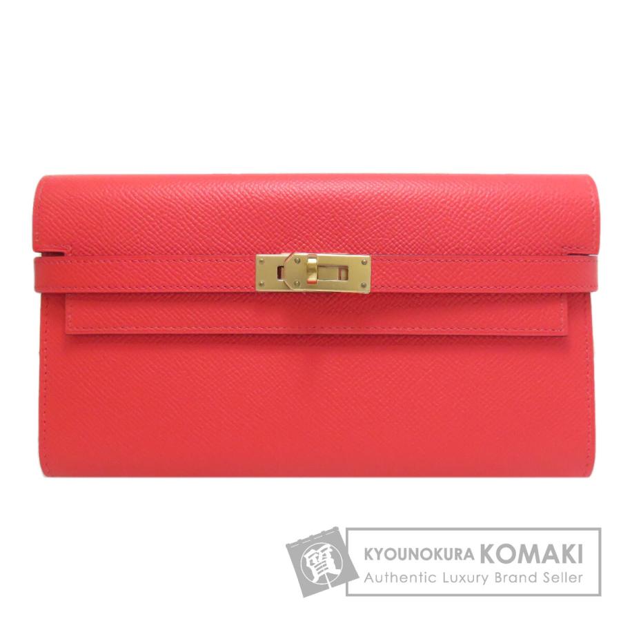 HERMES（エルメス） ケリーウォレット ジャイプール ゴールド金具 長 