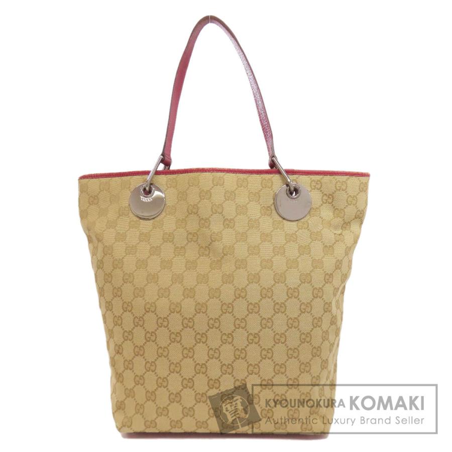 グッチ GUCCI GGキャンバス 120836 バッグ トートバッグ ユニセックス【中古】 GUCCI（グッチ） 120836 GG トートバッグ キャンバス レディース 中古