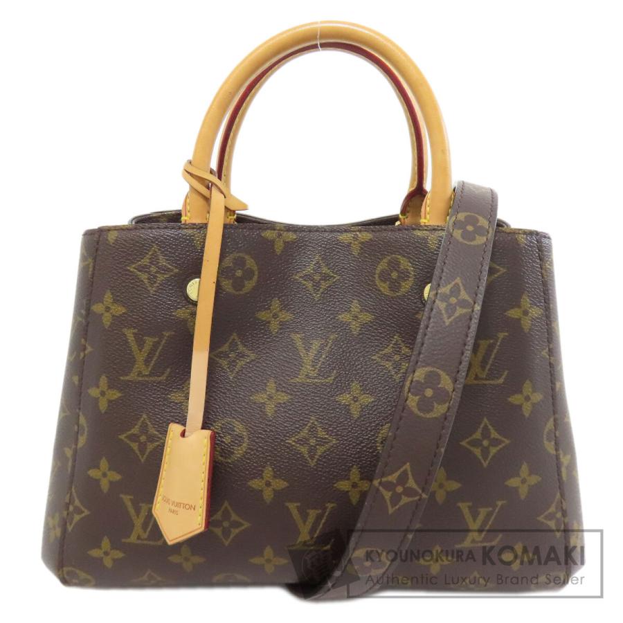 ルイヴィトン LOUIS VUITTON M41005  モンテーニュBB  ハンドバッグ モノグラムキャンバス 中古 LOUIS VUITTON（ルイ・ヴィトン） M41005 モンテーニュBB ハンドバッグ