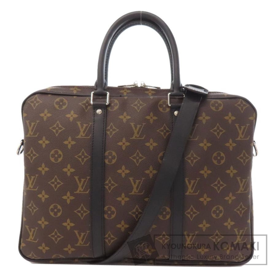ルイヴィトン LOUIS VUITTON M52005  ポルトドキュマン ヴォワヤージュPM  ビジネスバッグ 中古 LOUIS VUITTON（ルイ・ヴィトン） M52005 ポルト ドキュマン