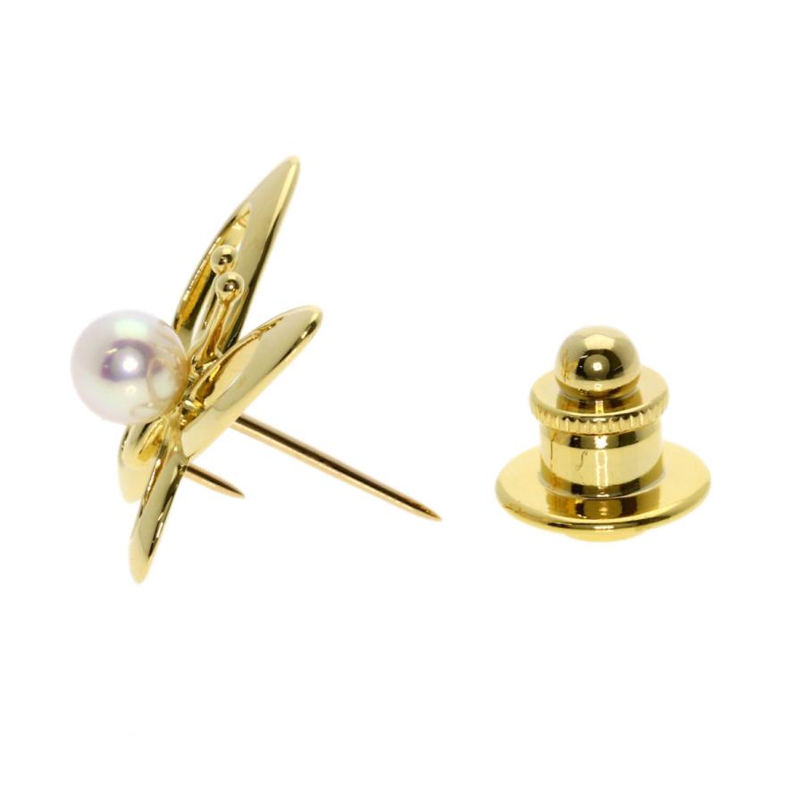 MIKIMOTO ミキモト バタフライ パール 真珠 ピンブローチ MIKIMOTO ミキモト バタフライ パール 真珠 ピンブローチ