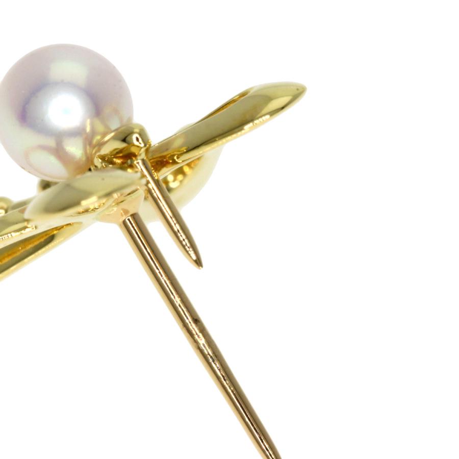 MIKIMOTO ミキモト バタフライ パール 真珠 ピンブローチ MIKIMOTO ミキモト バタフライ パール 真珠 ピンブローチ