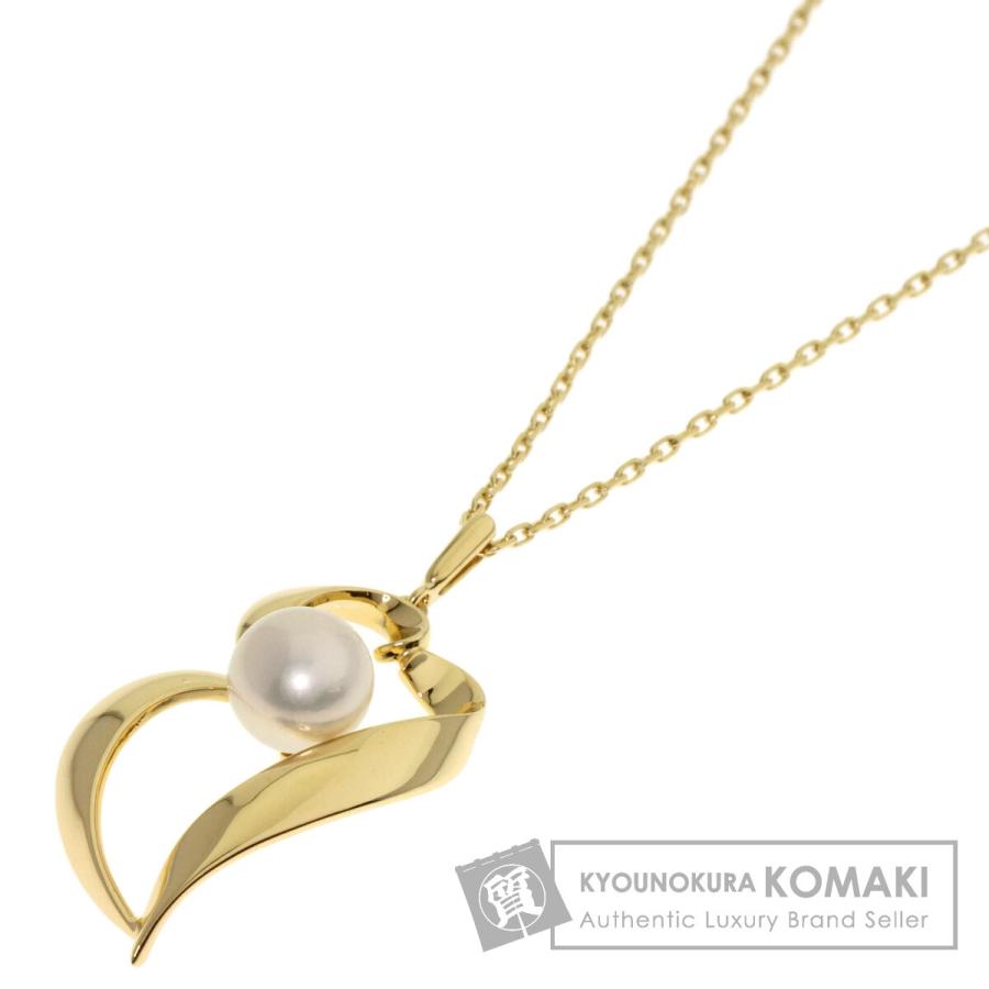 MIKIMOTO ミキモト パール 真珠 ネックレス K18イエローゴールド MIKIMOTO ミキモト パール 真珠 ネックレス K18イエローゴールド