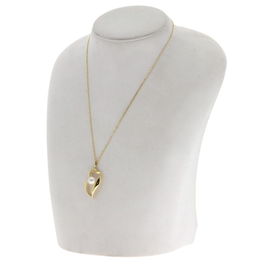 MIKIMOTO ミキモト パール 真珠 ネックレス K18イエローゴールド MIKIMOTO ミキモト パール 真珠 ネックレス K18イエローゴールド