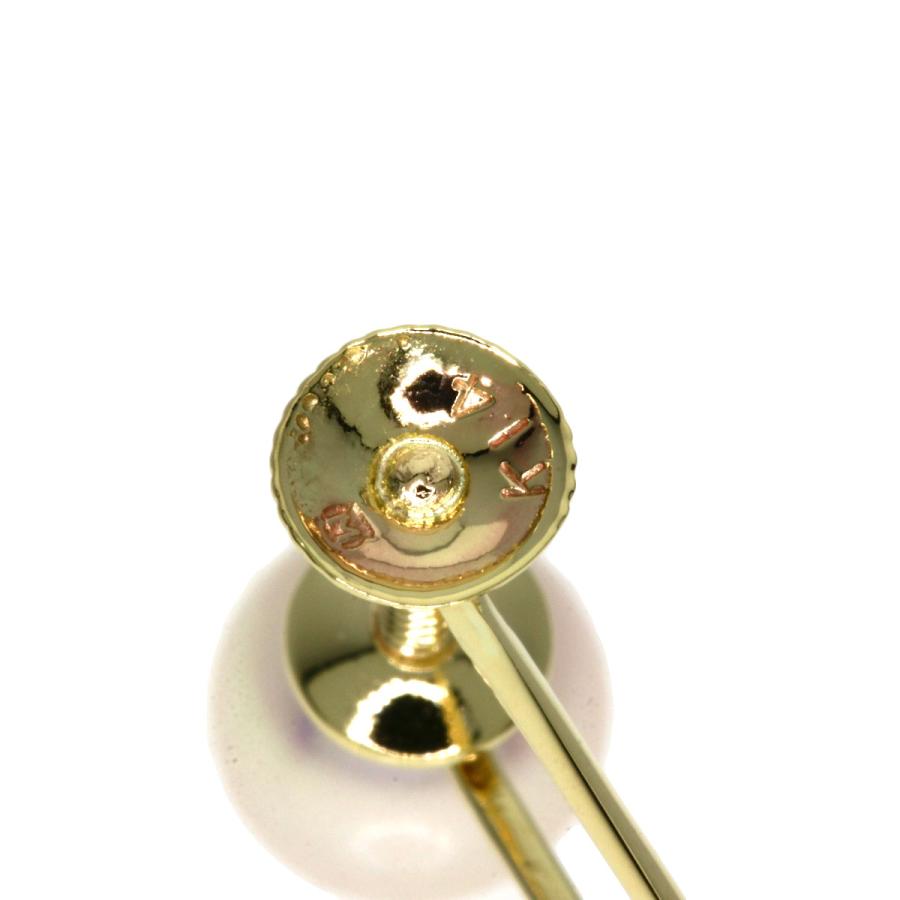 MIKIMOTO ミキモト パール 真珠 イヤリング K14イエローゴールド MIKIMOTO ミキモト パール 真珠 イヤリング K14イエローゴールド