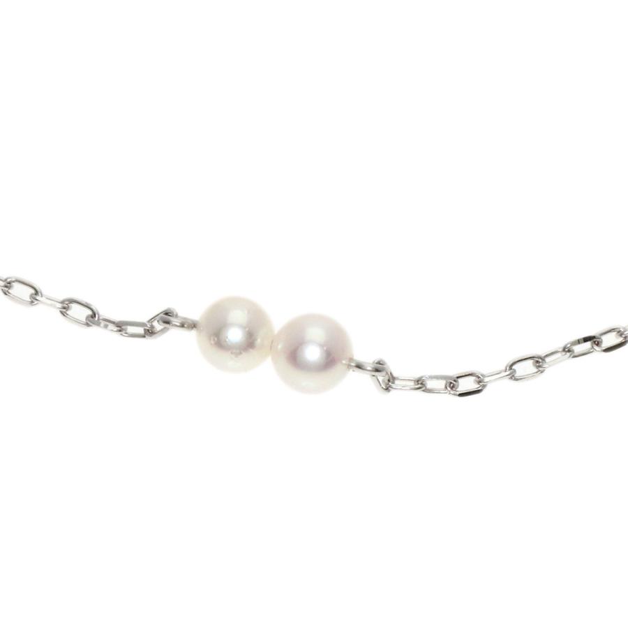 MIKIMOTO ミキモト パール 真珠 ブレスレット K18ホワイト MIKIMOTO ミキモト パール 真珠 ブレスレット K18ホワイト