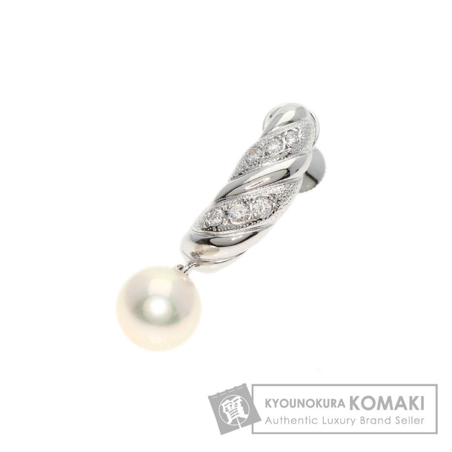 MIKIMOTO ミキモト パール 真珠 ダイヤモンド 片方のみ MIKIMOTO ミキモト パール 真珠 ダイヤモンド 片方のみ