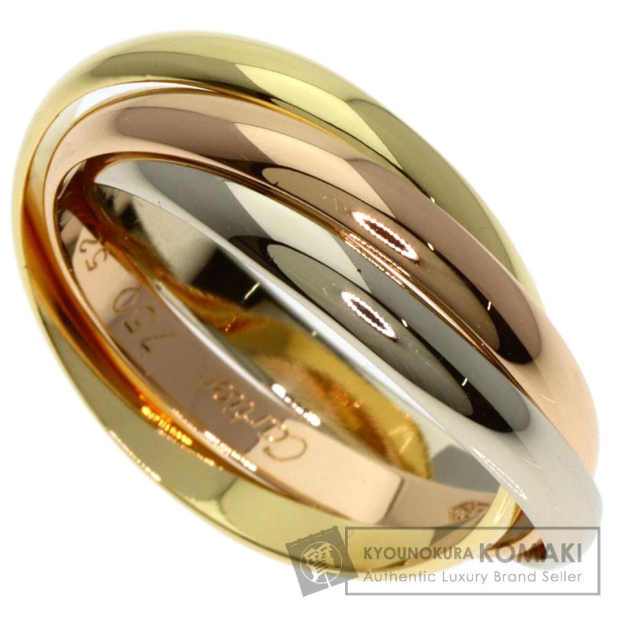 Cartier（カルティエ） トリニティ SM #52 リング・指輪 K18イエロー