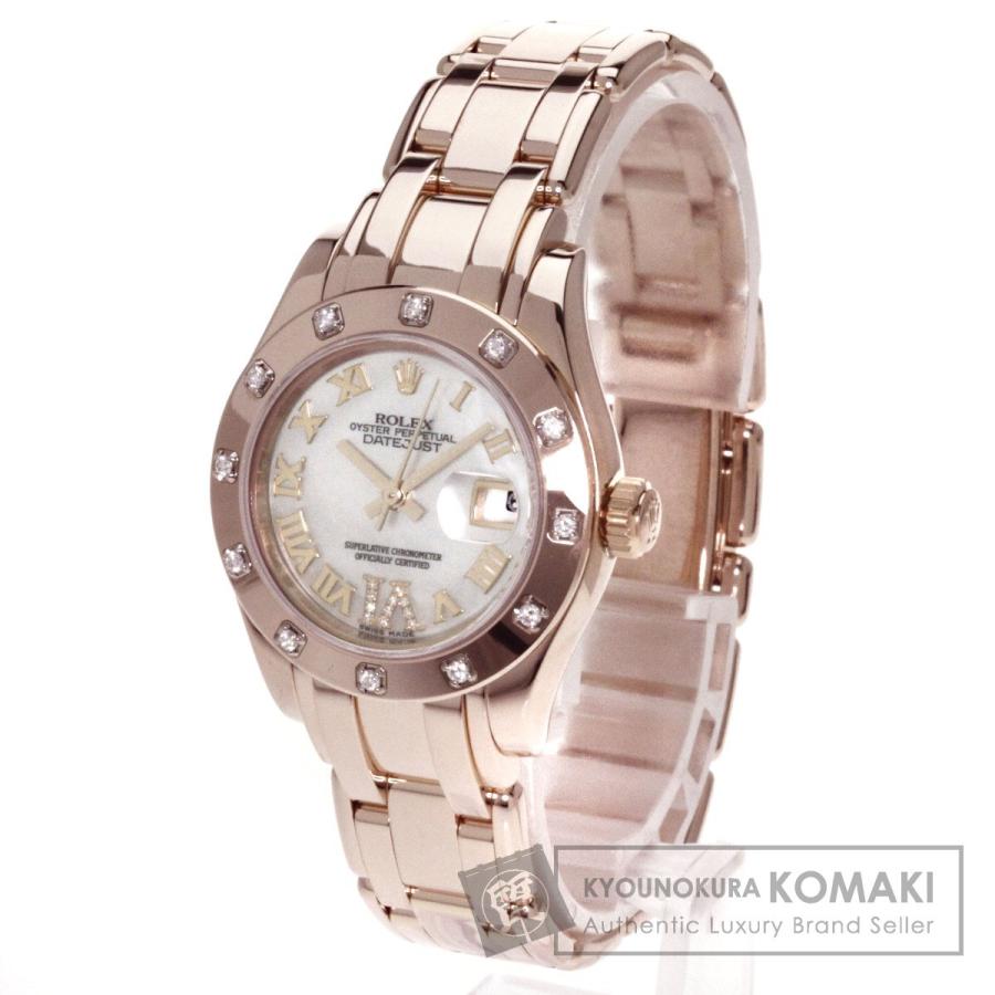 一番の ROLEX ロレックス 80315NR デイトジャスト 腕時計 K18ピンクゴールド K18PG レディース, 新見市 33e9246d