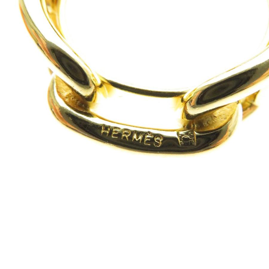 エルメス シェーヌダンクル スカーフリング 金属製 レディース 中古  