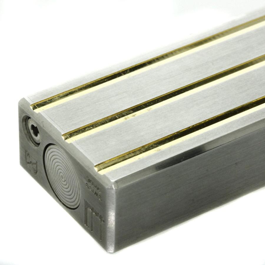 ダンヒル RL1573 スリーライン ライター 金属製 メンズ 中古 