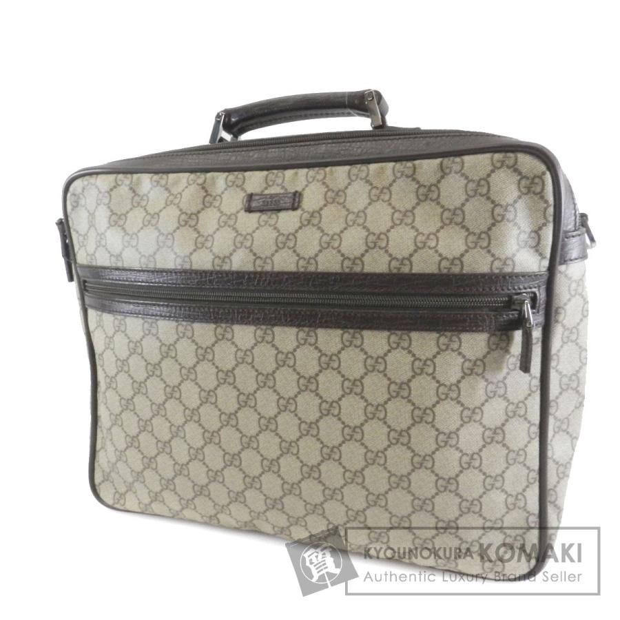 美品 店長イチオシ 中古 メンズ Pvc ビジネスバッグ Gg グッチ Gucci バッグ Itse Edu Co