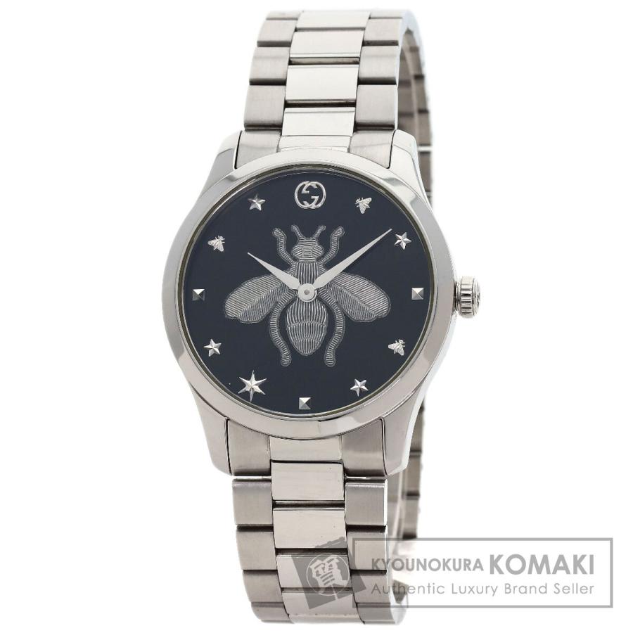 GUCCI（グッチ） 126.4 Gタイムレス 蜂 bee 腕時計 ステンレス